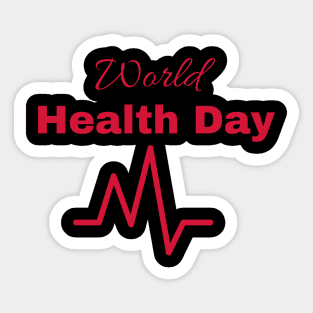 world health day Sticker